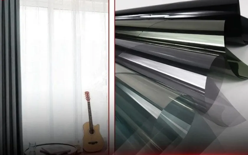 Phim cách nhiệt cho cửa kính là giải pháp giúp hạn chế lượng nhiệt và tia UV từ bên ngoài xâm nhập vào nhà.